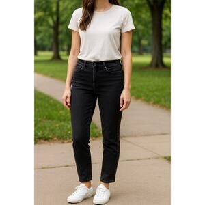 J.Crew Mercantile Women’s Black Skinny Jeans Size 30 Stretch Classic Fit